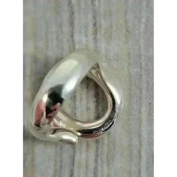 Tiffany & Co Sterling Silver Elsa Peretti Sevillana Ring Size 5.25 - Picture 9 of 10